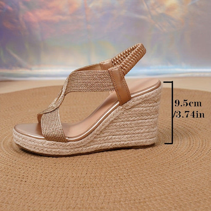 Sophia™ | Knit Open Toe Heels