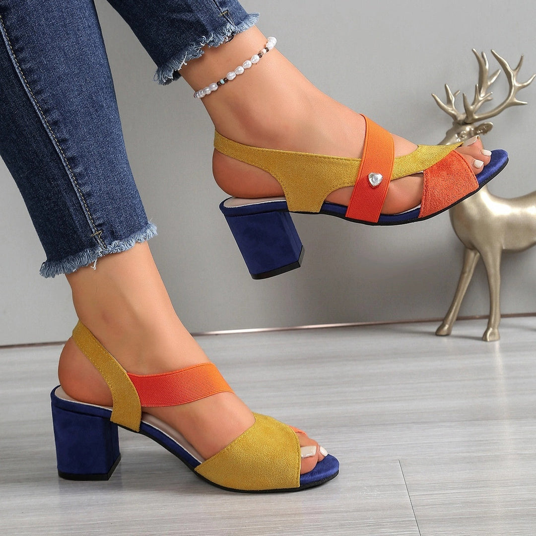 Belle™ | Cross Strap Comfort Heels