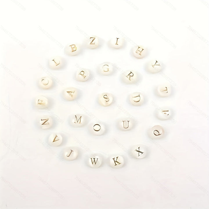 Elegant Initial Pearl Bracelet