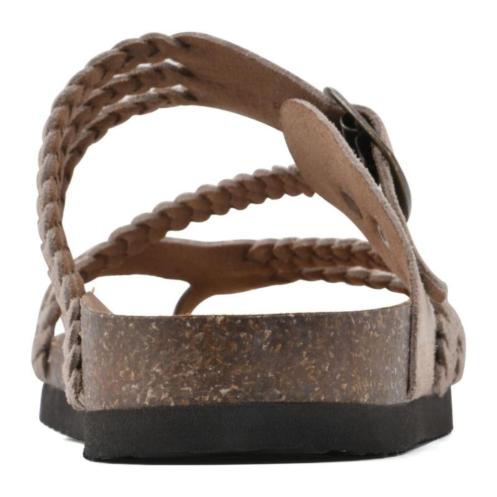 Hayleigh™ | Braided Cork Footbed Sandals