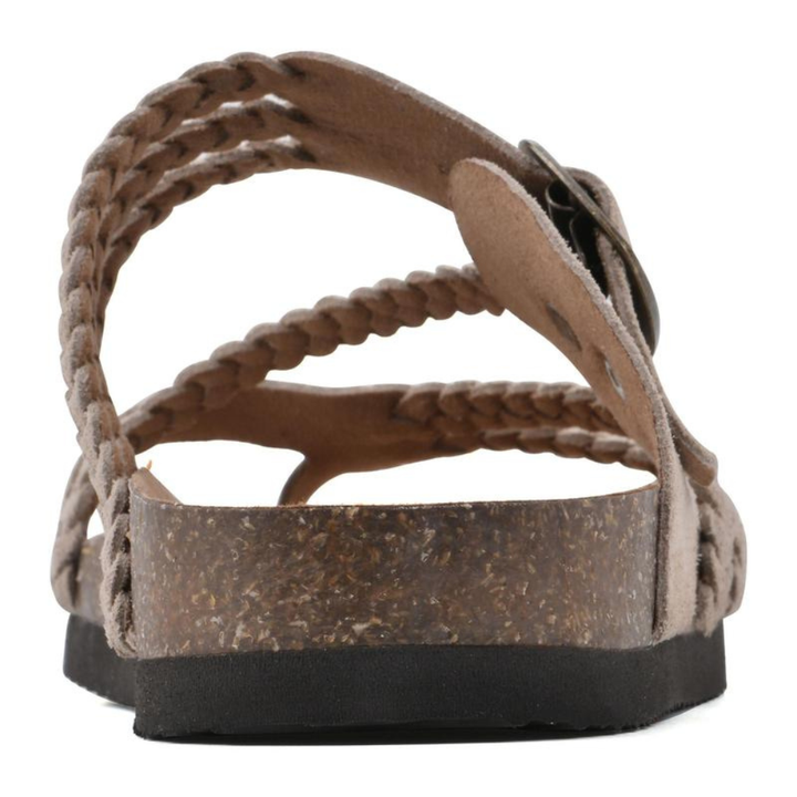 Hayleigh™ | Braided Cork Footbed Sandals