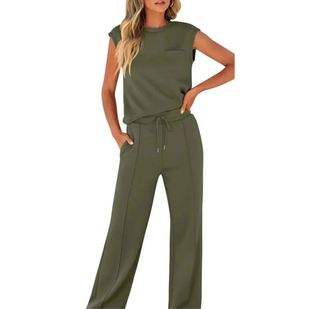 Noelle™ | Sleeveless Lounge Set