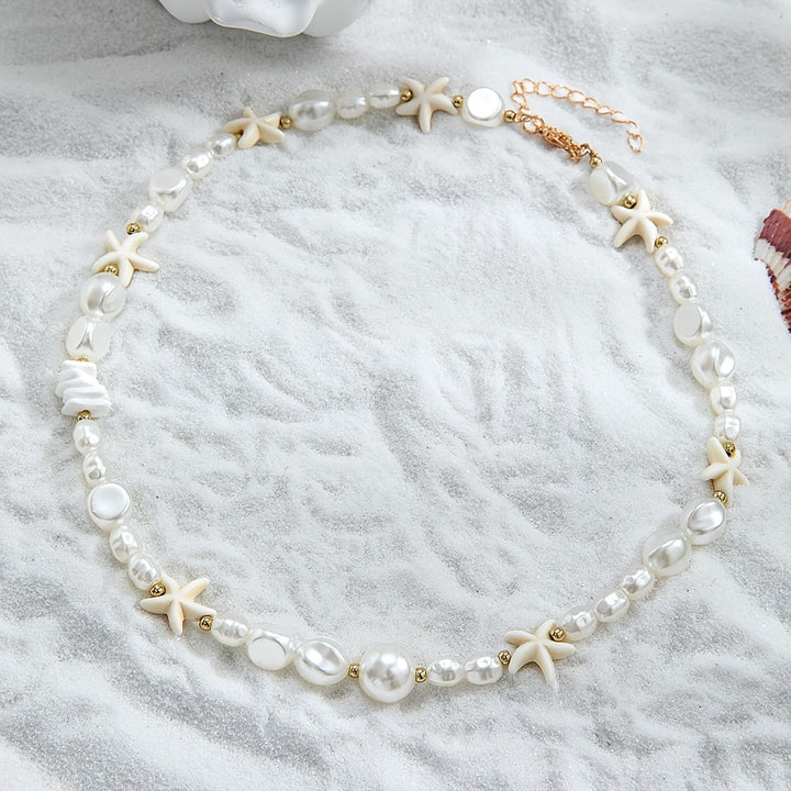 Elegant Coastal Pearl Necklace