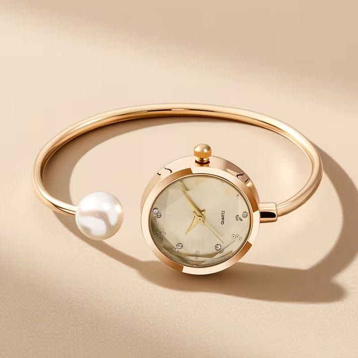 Premium Pearl Bracelet Watch