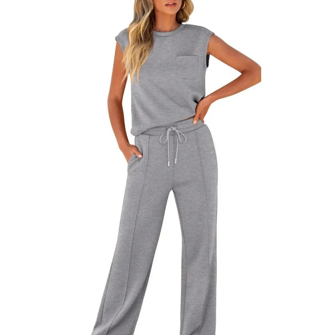 Noelle™ | Sleeveless Lounge Set