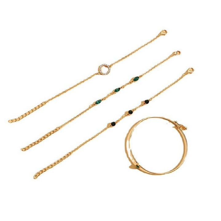 Champs Emerald Bracelet Set