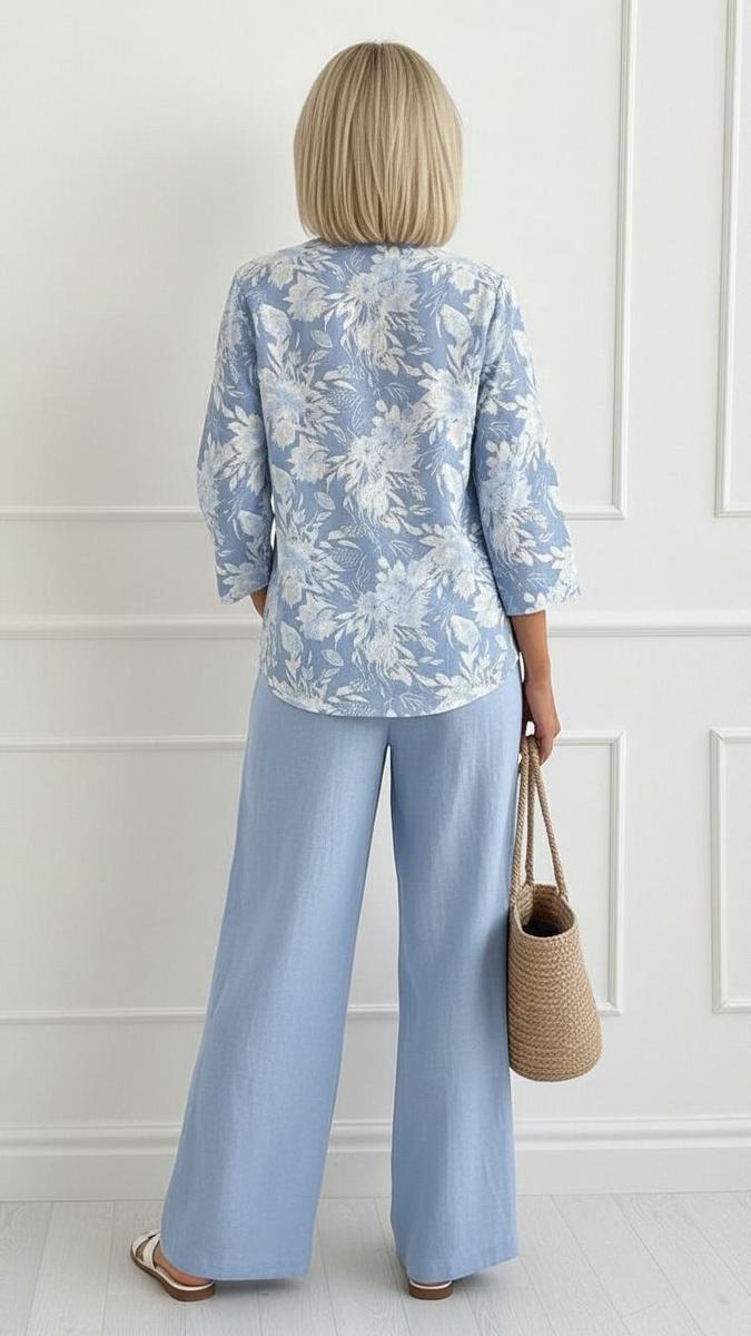 Colette™ | Floral Print Two Piece Set
