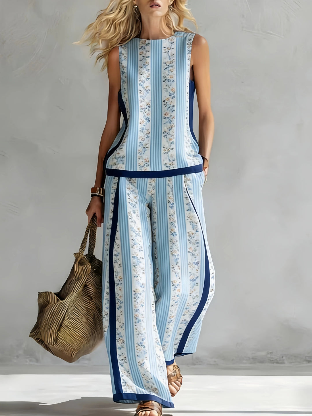 Ottilie™ | Retro Print Two-Piece Set