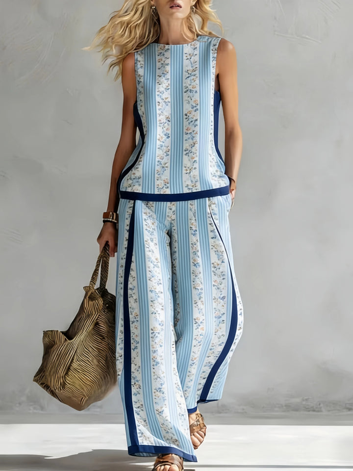 Ottilie™ | Retro Print Two-Piece Set