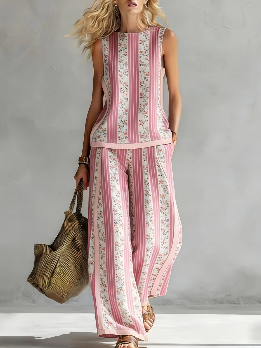Ottilie™ | Retro Print Two-Piece Set