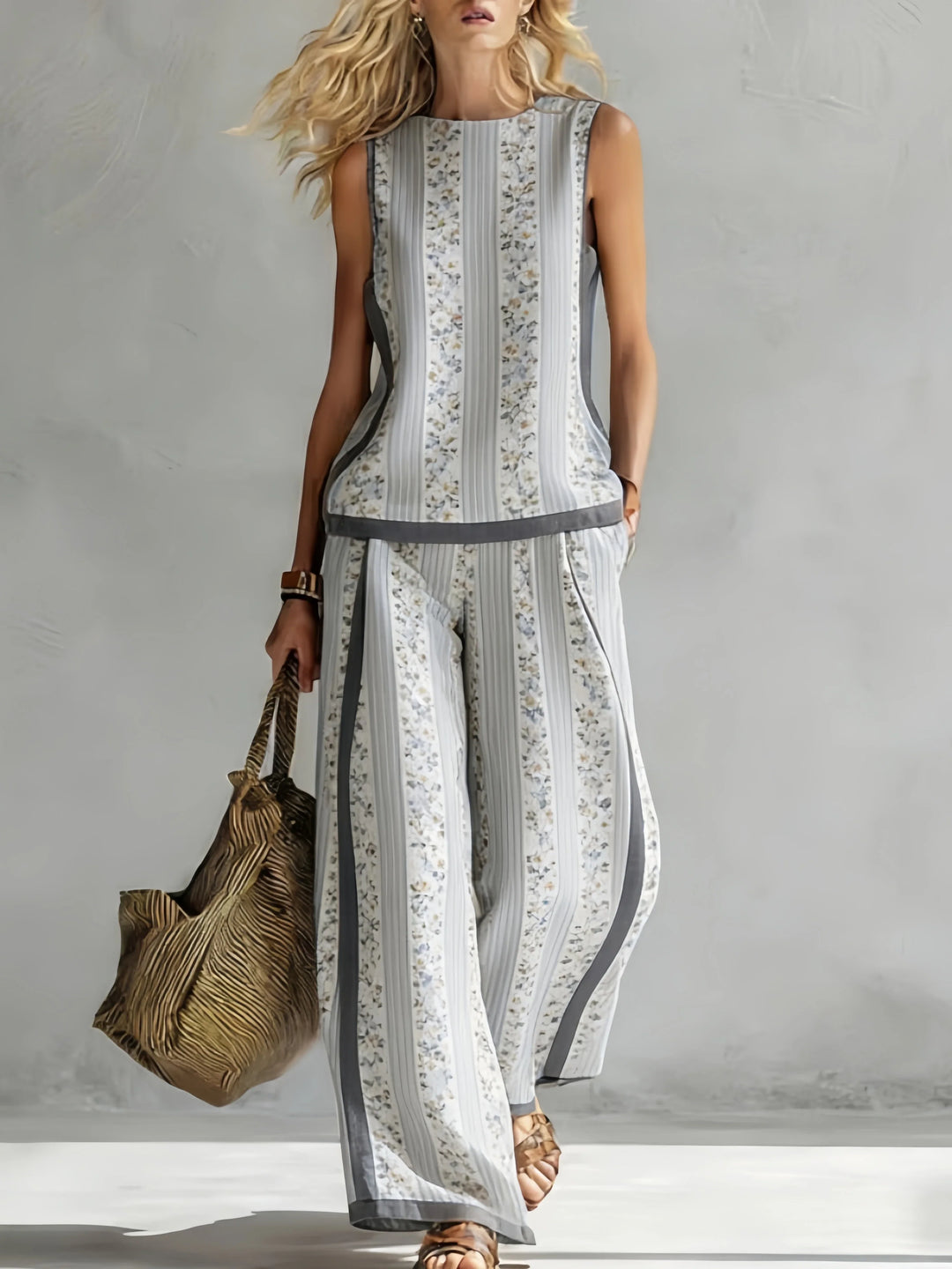 Ottilie™ | Retro Print Two-Piece Set