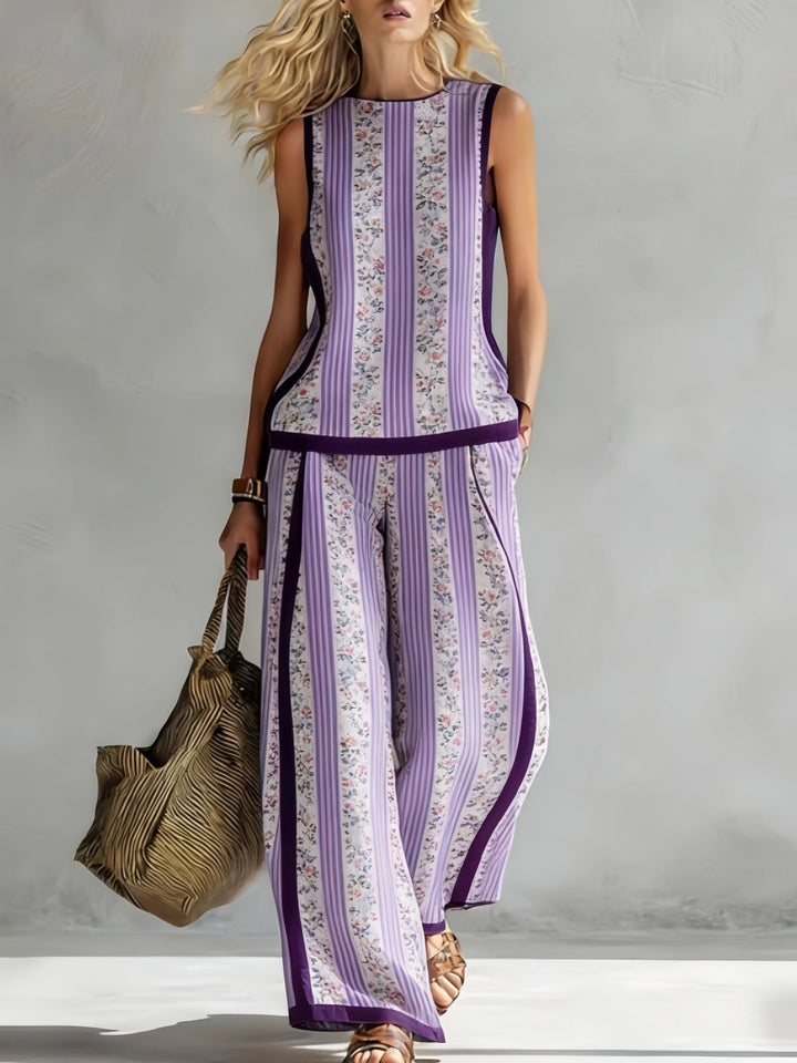 Ottilie™ | Retro Print Two-Piece Set