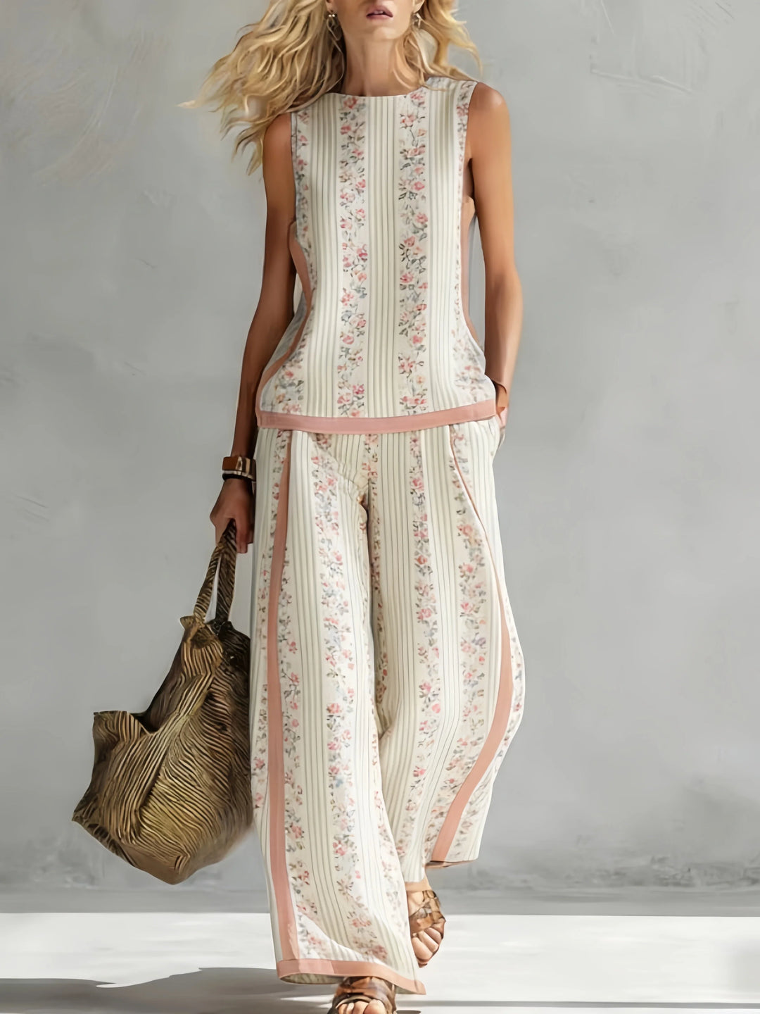 Ottilie™ | Retro Print Two-Piece Set