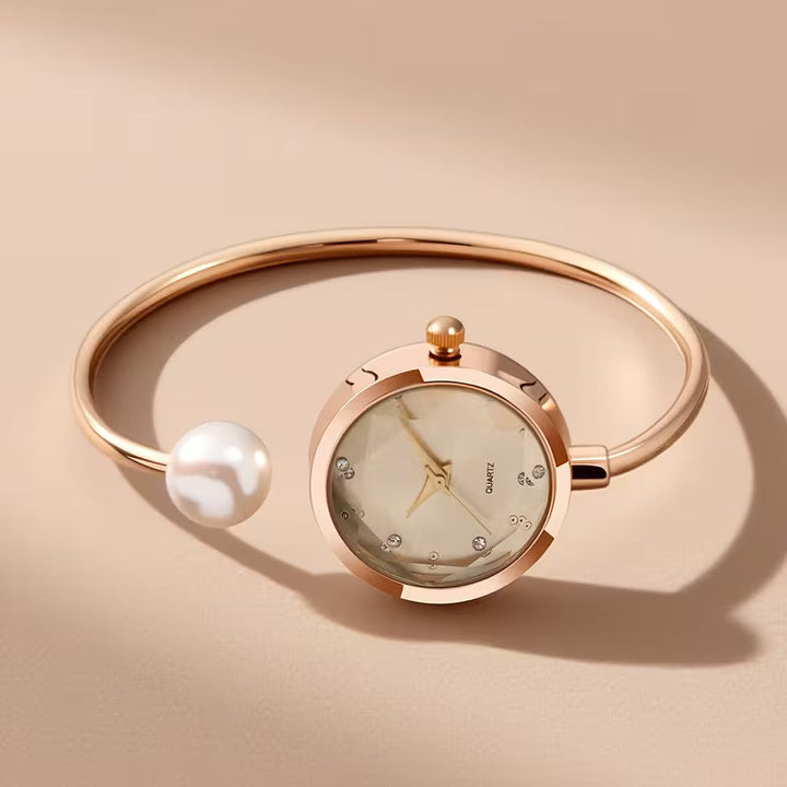 Premium Pearl Bracelet Watch