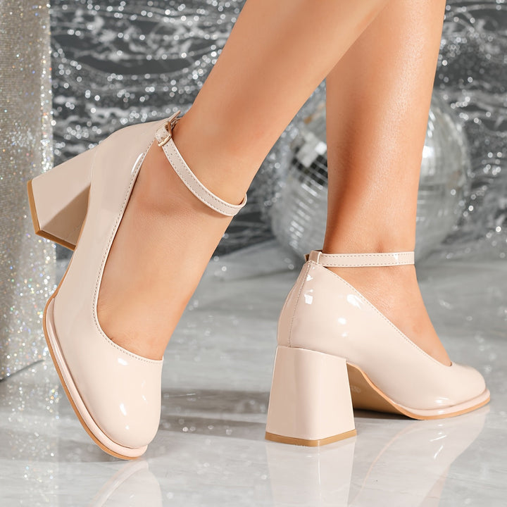 June™ | Patent Strap Heels
