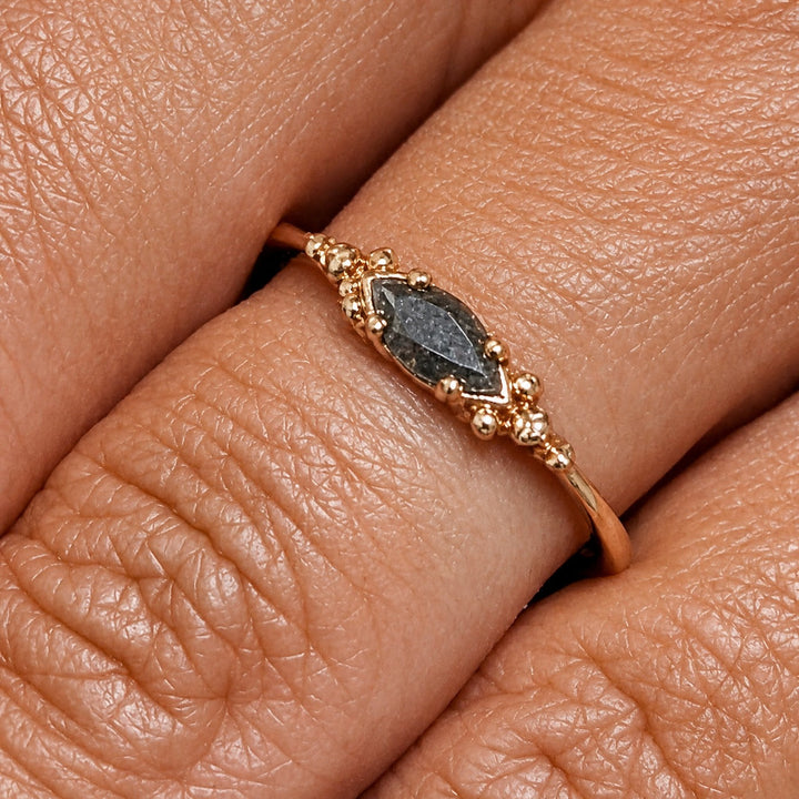 Elegant Rose Gold Statement Ring