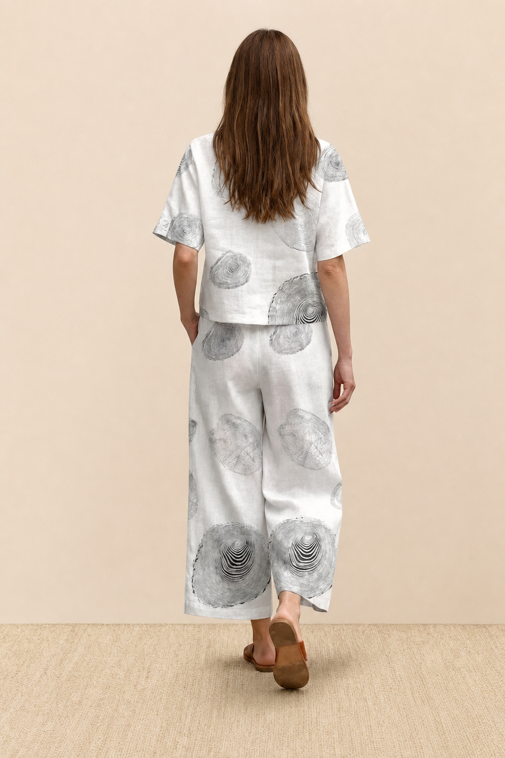 Bertille™ | Floral Two-Piece Wide-Leg Set