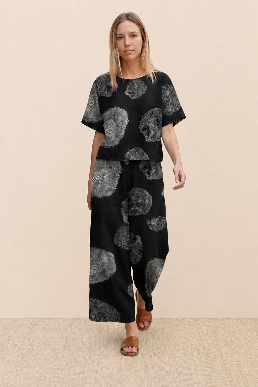 Bertille™ | Floral Two-Piece Wide-Leg Set